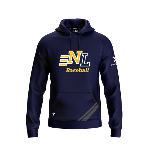 [FOLHSMNV-YXS-LOGO1] Decker Summit Hoodie (Youth XS, Navy, Logo 1)